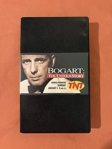 Bogart: The Untold Story (VHS, 1997) Chris Hunt Rare VHS TNT Media Documentary - Picture 1 of 4