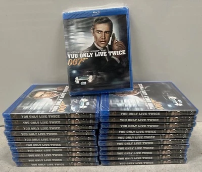 New Sealed Lot Of 21 “You Only Live Twice” Blu-Ray Movie James Bond 007 Foto 1 de 4