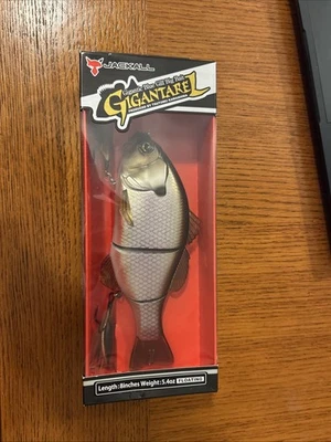 Jackall Gigantarel 8 дюймов плавающий 5,4 унц. Шарнирные плавучие наживки Gizzard Shad новые в коробке - Изображение 1 из 4