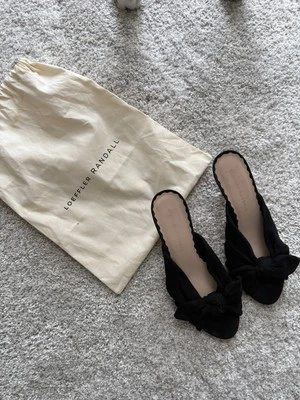 Loeffler Randall Luisa Heels In Black  With Dust Bag Size 7.5 - Image 1 of 4