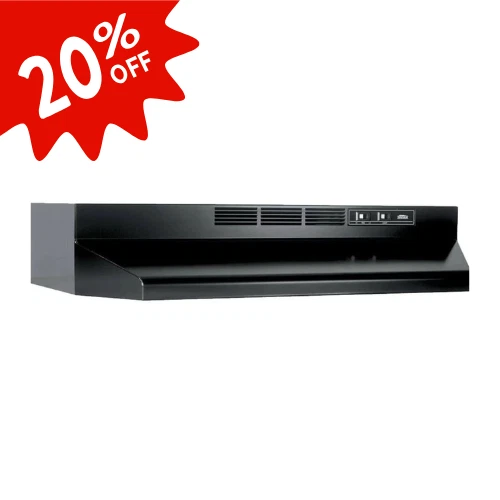 NEW Broan-NuTone 413023 Series 30" Ductless Under Cabinet Range Hood+Light - Image 1 of 1