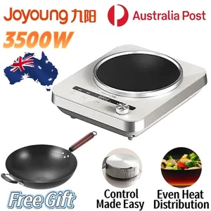 Joyoung Concave Induction Cooker Wok Set Kitchen Electric Wok Burner Stove Tools - Picture 1 of 22