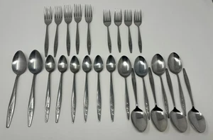 Kaysons Stainless ROSE KAO1 Flatware Lot Of 25 - Picture 1 of 5