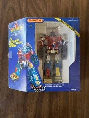 Voltron Miniature Vehicle Team Matchbox Die-Cast Plastic 1985 Defender Universe - Image 1 of 4