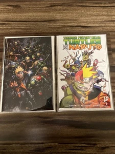 TMNT Naruto No. 1 Virgin Cover LTD 242 | Paquete de 2 1:25 | Clayton Crain | ENVÍO AHORA - Imagen 1 de 1