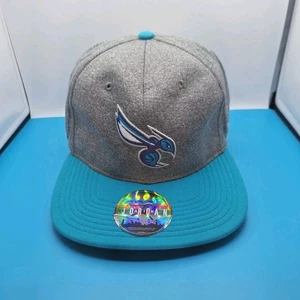 Jordan Brand Charlotte Hornets NBA Mütze OSFM grau türkis SnapBack Cap - Bild 1 von 7