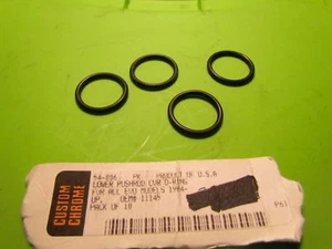 HARLEY TAPPET GUIDE O-RINGS NOS OEM 11145 84-UP BT 86-90 XL 4 count - Foto 1 di 1