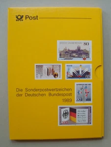Postwertzeichen der Bundesrepublik Deutschland 1989 postfrisch komplett Luxus!! - Picture 1 of 1