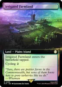 Irrigated Farmland FOIL EXTENDED - 0499 - Rare - Fallout PIP MTG - Picture 1 of 1