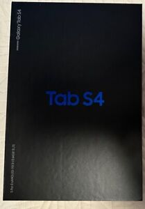 Samsung Galaxy Tab S4 SM-T837V 64GB, wi-Fi + 4G, (Verizon),10.5"-Black + 64GB SD