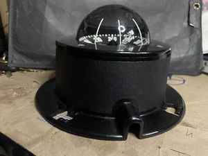 Vintage Laser Nautical Compass Performance Sailcraft Liquid Filled Glass Dome - Picture 1 of 6