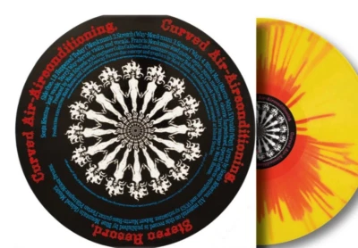 Curved Air Airconditioning LP Album vinyl record numbered splatter 2025 reissue - Image 1 of 4