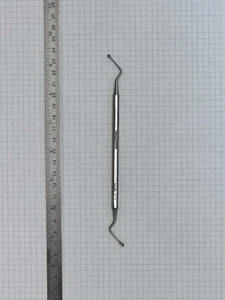 AESCULAP DO655R HEMINGWAY Scharfer Löffel spitz/spitz, doppelendig 17cm - Bild 1 von 4