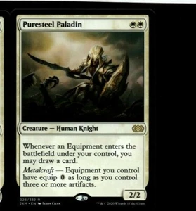 MRM ENGLISH Puresteel Paladin - Paladin de puracier NM MTG magic 2XM - Picture 1 of 1