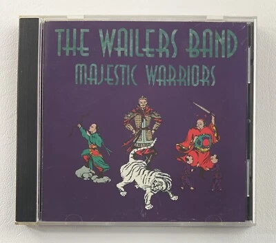 THE WAILERS BAND Majestic Warriors Rare Radio Promo CD 1991 Tabu Records Reggae Foto 1 de 4