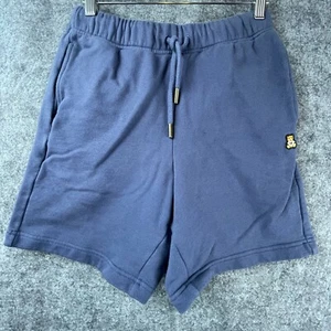 Teddy Fresh Sweat Shorts Extra Small Blue Cotton Embroidered Drawstring - Picture 1 of 9