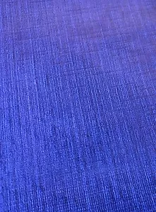 Robert Allen Striped Upholstery Fabric- Strie Velvet Blueberry 7.85 yd (240862) - Picture 1 of 2