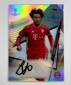 2020-21 Topps Finest UEFA Champions League Joshua Zirkzee Auto AR89 - Picture 1 of 2