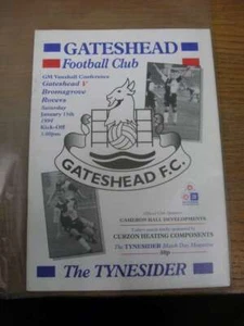 15/01/1994 Gateshead v Bromsgrove Rovers - Picture 1 of 1