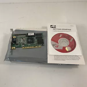 Vintage ATI 3D Rage II 3D Charger PCI VGA Video Card With Box 1997 1998 - Picture 1 of 16