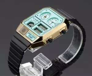 CITIZEN ANA-DIGI TEMP Watch No Accessory&Co Limited edition Blue Used No Box - Picture 1 of 6