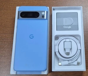 Google Pixel 8 Pro 128GB - Bay Blue (Unlocked) - Afbeelding 1 van 5