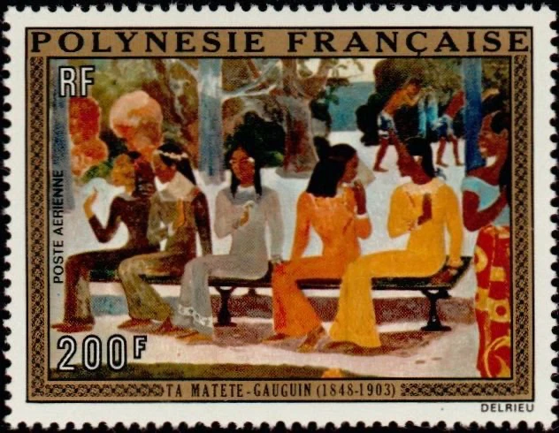 Polinesia Francesa #YTPA75 MNH 1973 Ta Matete Gauguin [C98 Mi167 SG169] Foto 1 de 1