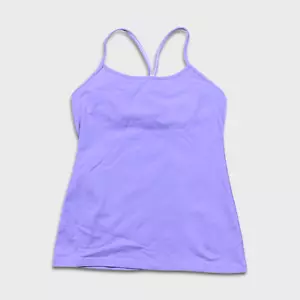 Lululemon Power Pose Tank Womens Small Purple Light Athletic Yoga Sportswear - Picture 1 of 6