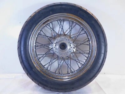 Honda VT750 Shadow 750 ACE & Deluxe Spirit VT750CD Laced Front Wheel Rim & Tire - Image 1 of 4