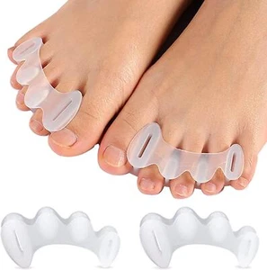 Toe Separators to Correct Your Toes, Support Foot Fitness and Balance, Bunions - Picture 1 of 11