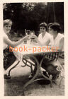Altes Foto/Vintage photo: BERCHTESGADEN 1959 | Frauen im Biergarten