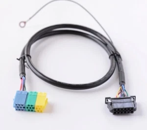 Retrofit CD Changer Cable Loom adaptor for VW Audi Seat Original Radio 8Pin - Picture 1 of 6
