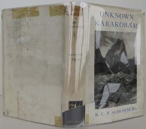 R C F Schomberg / Unknown Karakoram 1st Edition 1936 #2410035 - Picture 1 of 6