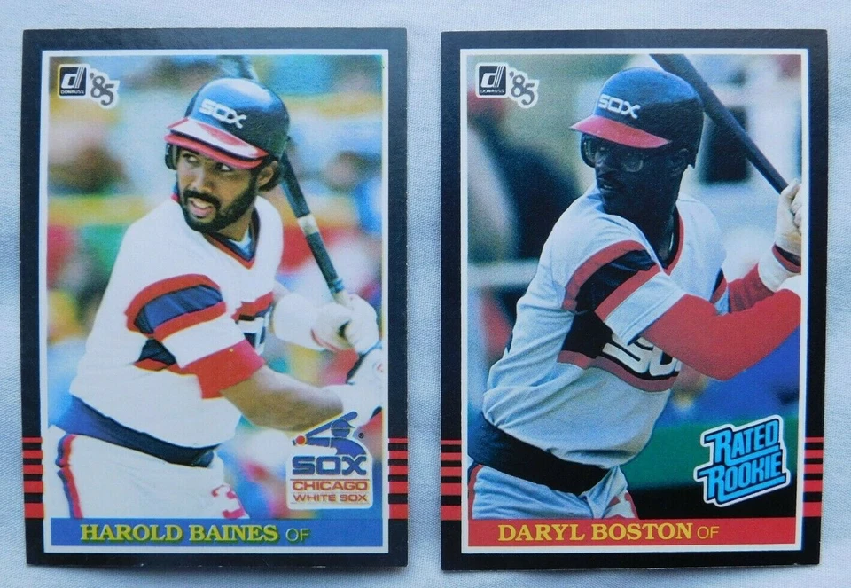 1985 Donruss Chicago White Sox Baseball Card Pick one - Image 1 of 1