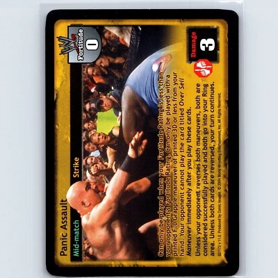 Comic Images WWE Raw Deal Trading Card Game Panic Assault 82/172 - Image 1 of 2