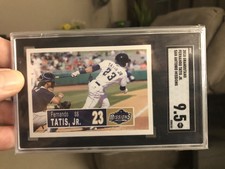 2018 Fernando Tatis Jr MiL rookie San Antonio Missions SGC 9.5 - highest graded