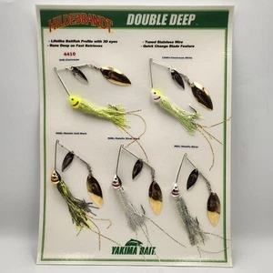 Yakima Baits Hildebrandt Double Deep Spinnerbait Display Sample Board 823611 - Picture 1 of 3