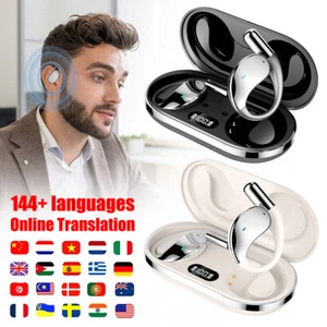 Bluetooth Translator Earphones 144 Language Real Time Smart Translation-Earbuds) - Picture 1 of 24