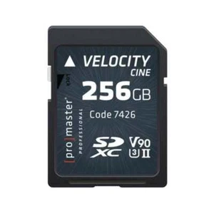 Promaster 256GB Velocity Cine UHS-II SDXC Memory Card - Picture 1 of 1