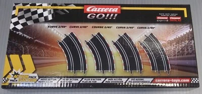 Carrera GO!!! Pack Curva 2/45° 4 Escala 1:43: 61617 Foto 1 de 2