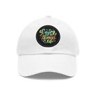 Enjoy little things in the life Dad Hat with Leather Patch (Round)