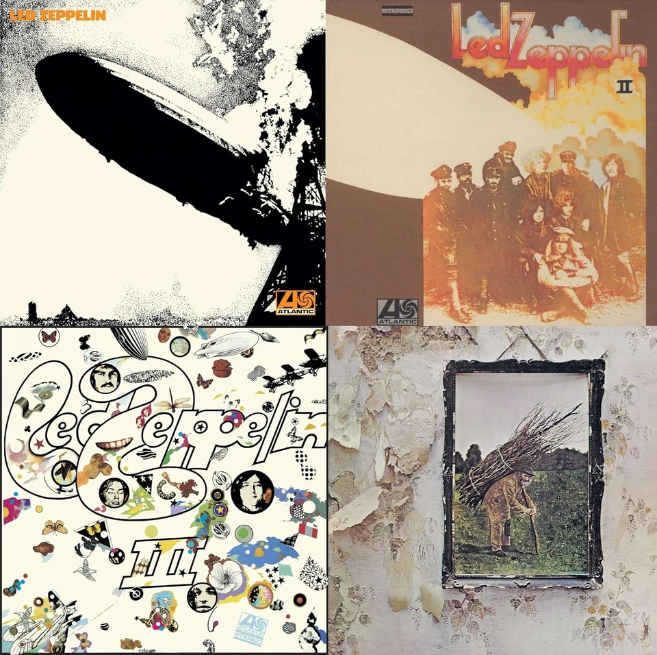 Led Zeppelin I - IV Set 8 CD Boxset - Deluxe Edition - Image 1 of 4