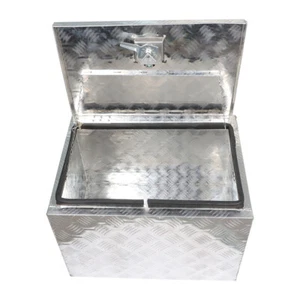 24"×17 "×18" Aluminum Underbody Storage Tool Box For RV Trailer Truck Pickup - Picture 1 of 10