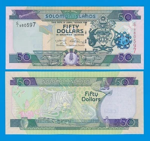 Solomon Islands 50 Dollars P 29 ND 2004 Prefix C\1 UNC - Picture 1 of 1