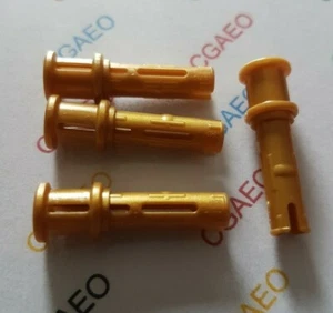 4 x Lego Technic 32054 Pin Long with Friction - PEARL GOLD - Imagen 1 de 1