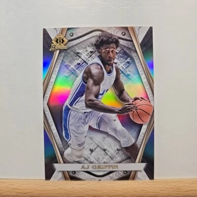 2021-22 Bowman University AJ Griffin Bowman Invicta Refractor card # BI-7 - Image 1 of 2