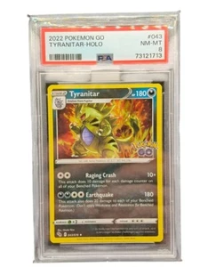 PSA 8 2022 Pokemon Go Tyranitar-Holo 043/078   - Bild 1 von 3