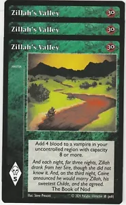 Zillah's Valley x3 30th Anniversary Edition VTES Jyhad - Picture 1 of 1