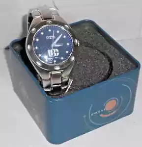 Fossil Herren Armbanduhr Blau PR-5098 Edelstahl IBC Neu in Box - Bild 1 von 4