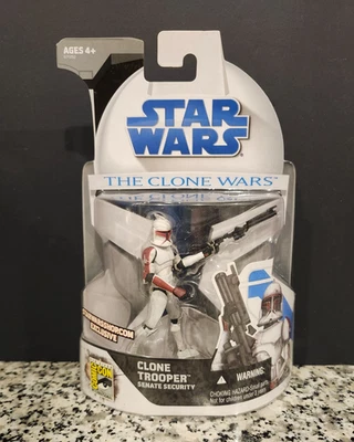 Солдат-клон Сенат Безопасность SDCC STAR WARS Войны клонов TCW НОВЫЙ Без Чехла - Изображение 1 из 2